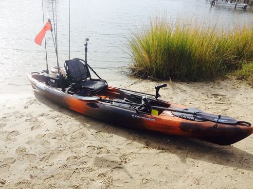 Wilderness Systems Ride 135 Max Angler - каяк для риболовлі з оптимальним поєднанням стійкості та швидкості