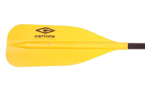 Весло для рафтингу та каное - Carlisle Economy T-grip, Суцільне нерозбірне весло, Веретено малого діаметру (SM), пряме веретено