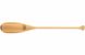 Дерев'яне весло для каное - Carlisle Beavertail paddle, Суцільне нерозбірне весло, Веретено стандартного діаметру (STD), пряме веретено