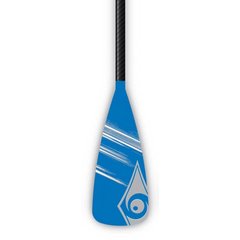 BIC SUP Paddle Performer CF - карбонове весло для SUP зі склопластиковою лопаткою, Суцільне з регульованою ручкою, Веретено стандартного діаметру (STD), пряме веретено