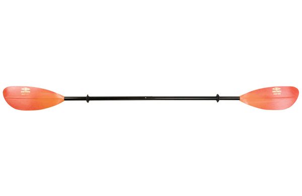 Carlisle Magic Plus - весло для рекреаційного та туристичного каякінгу зі склопластиковим веретеном, 2-секційне весло, 220 см, Веретено стандартного діаметру (STD), пряме веретено