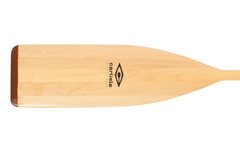 Carlisle Scout - дерев'яне весло для каное з широкою лопаткою, Суцільне нерозбірне весло, Веретено стандартного діаметру (STD), пряме веретено