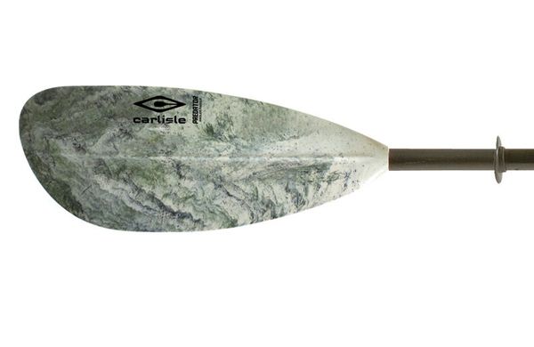 Carlisle Predator Angler - склопластикове весло для риболовлі з каяків, 2-секційне весло, 250 см, Веретено стандартного діаметру (STD), пряме веретено