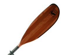 Bending Branches Navigator Wood Kayak Paddle - комбіноване весло для каякінгу з дерев'яними лопатками, 2-секційне весло, Веретено стандартного діаметру (STD), пряме веретено, 619 cm2 (15,8cm x 51cm)