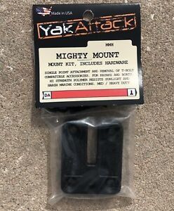 YakAttack Mighty Mount Kit - основа для фіксації аксесуарів RAM та кульового фіксатора ScrewBall
