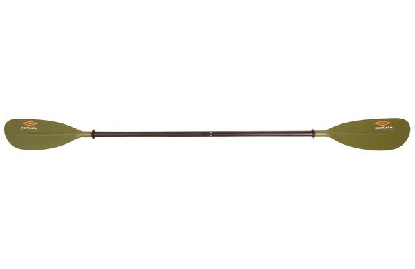 Carlisle Expedition Angler - стеклопластиковое весло для каякинга и рыбалки с каяка, 2-секционное весло, 230 см, Веретено стандартного диаметра (STD), прямое веретено
