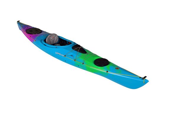 Venture Kayaks Islay-14 -каяк для денного туризму на середній та великій воді, Одношаровий поліетилен, Скег