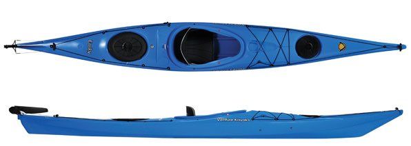 Venture Kayaks Easky 15 - классический туристический каяк для дневного туризма на средней и большой воде, морских походов или прогулок