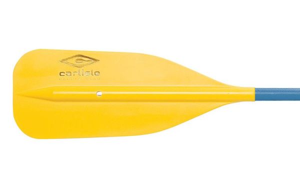 Carlisle Standard T-grip - надежное весло для рафтинга и гребли на каноэ, Суцільне нерозбірне весло, пряме веретено
