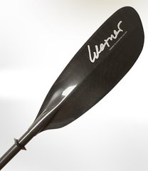 Werner Ovation - юбилейное весло для каякинга серии Werner Sr. Signature Edition для настоящих ценителей, 2-секционное весло, прямое веретено