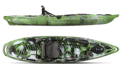 OLD TOWN Predator MX - каяк для рыбалки на быстрых реках и не только, Одношаровий поліетилен, Не передбачене