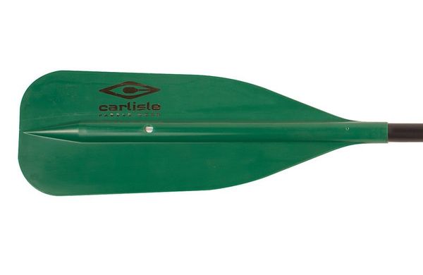 Весло для рафтинга и каноэ - Carlisle Economy T-grip, Цельное неразборное весло, Веретено малого диаметра (SM), прямое веретено