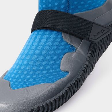 NRS Women&rsquo;s Paddle Wetshoe - неопренові черевики з блискавкою для каякінгу та SUP, Голубий, 6