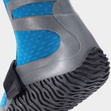 NRS Women&rsquo;s Paddle Wetshoe - неопренові черевики з блискавкою для каякінгу та SUP, Голубий, 6