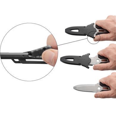 NRS Pilot Knife - рятувальний ніж для водного туризму, Нержавіюча сталь 420 HC