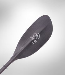 WERNER Cyprus - весло для каякинга серии Performance Core, 2-секційне весло, Веретено стандартного діаметру (STD), пряме веретено, 610 cm2. (46cm x 18cm)
