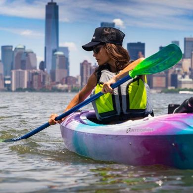 Perception Kayaks JoyRide 12'0 - развлекательный Sit-In каяк для отдыха на воде, Salsa