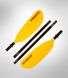 WERNER Skagit FG IM - весло для туристического каякинга, двухсекционное весло, прямое веретено