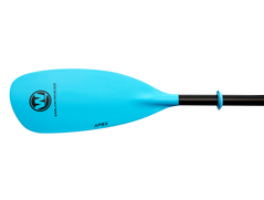Wilderness Systems Apex Glass Kayak Paddle - стеклопластиковое весло с объемными лопастями для туристического каякинга  , 205 - 225 см, Веретено стандартного диаметра (STD), прямое веретено