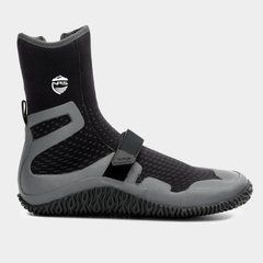 NRS Men&rsquo;s Paddle Wetshoe - утеплені неопренові черевики з бічною блискавкою для каякінгу та SUP, Чорний, 8