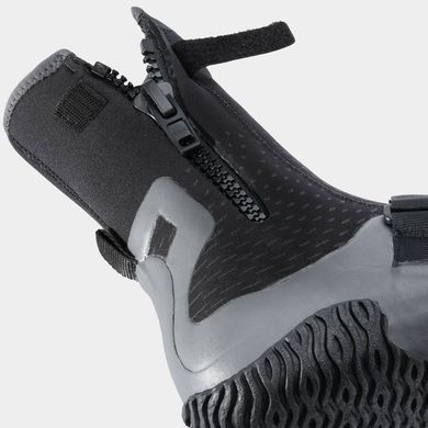 NRS Men&rsquo;s Paddle Wetshoe - утеплені неопренові черевики з бічною блискавкою для каякінгу та SUP, Чорний, 8