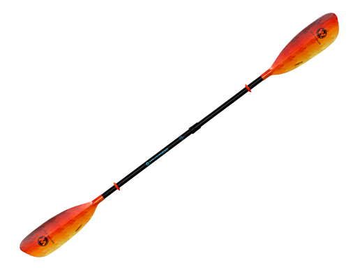 Wilderness Systems Tarpon Glass Paddle - склопластикове весло для низького стилю веслування , 2-секційне регульоване (LeverLock), 220 - 240 см, Веретено стандартного діаметру (STD), пряме веретено