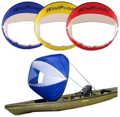 WindPaddle Cruiser Kayak Sail - купольне вітрило для великих двомісних каяків або каное