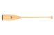 Carlisle Scout - деревянное весло для каноэ с широкой лопаткой, Суцільне нерозбірне весло, Веретено стандартного діаметру (STD), пряме веретено