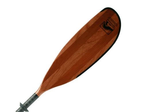 Bending Branches Navigator Wood Kayak Paddle - комбинированное весло для каякинга с деревянными лопастями, 2-секционное весло, Веретено стандартного диаметра (STD), прямое веретено, 619 cm2 (15,8cm x 51cm)