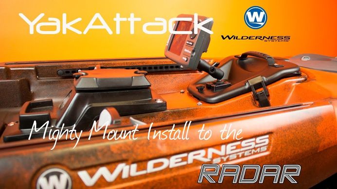 YakAttack Mighty Mount Kit - основа для фиксации аксессуаров RAM и шарового фиксатора ScrewBall