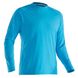NRS Men's H2Core Silkweight Long-Sleeve Shirt - легкая летняя кофта для защиты от солнца, Marine Blue, XL