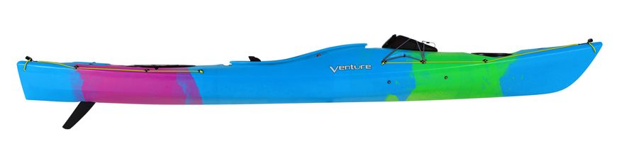 Venture Kayaks Islay-12 - компактный туристический каяк для дневного туризма, Однослойный полиэтилен, Опция, Expedition